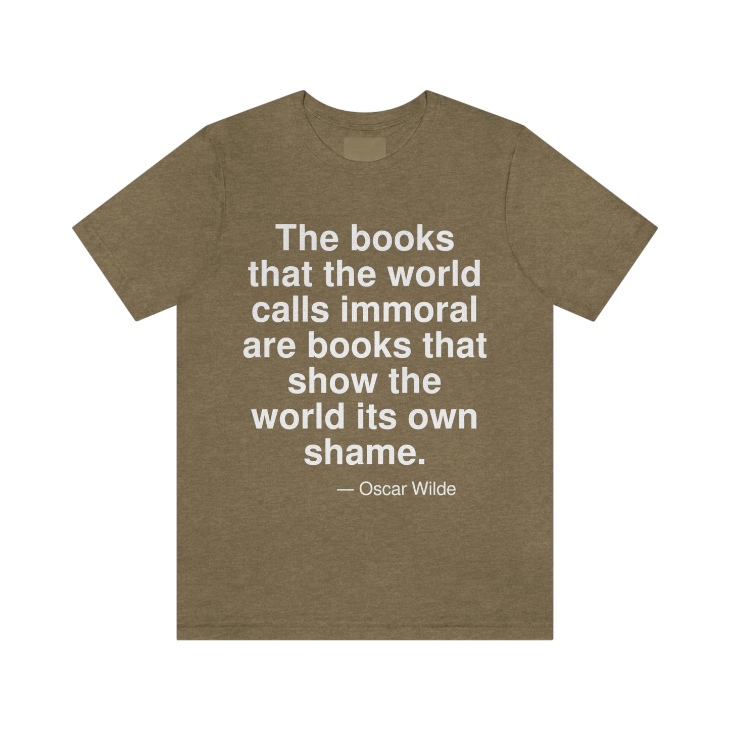 Wilde Books Aa adult t-shirt