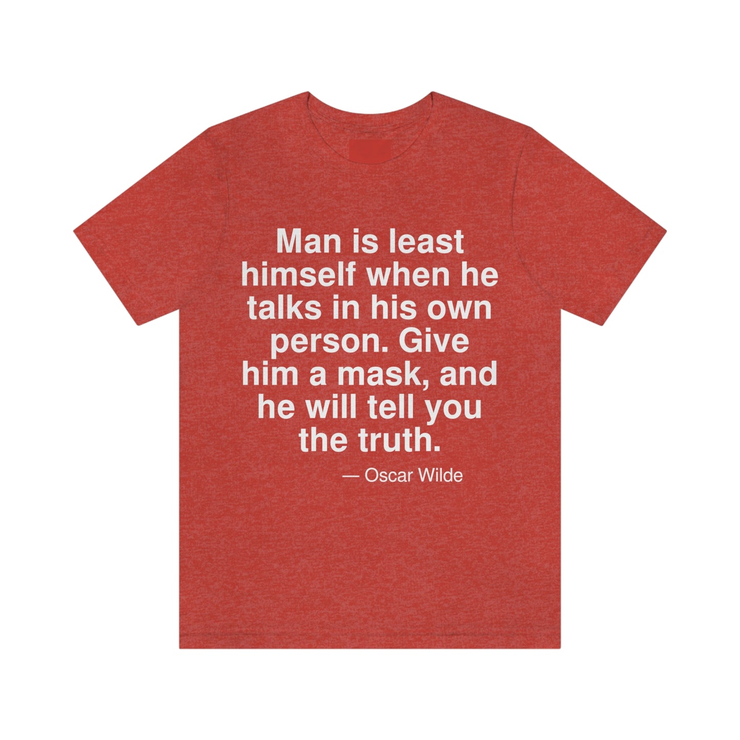 Wilde Man Aa adult t-shirt