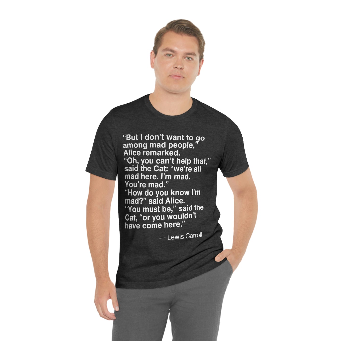 Carroll Mad Aa adult t-shirt