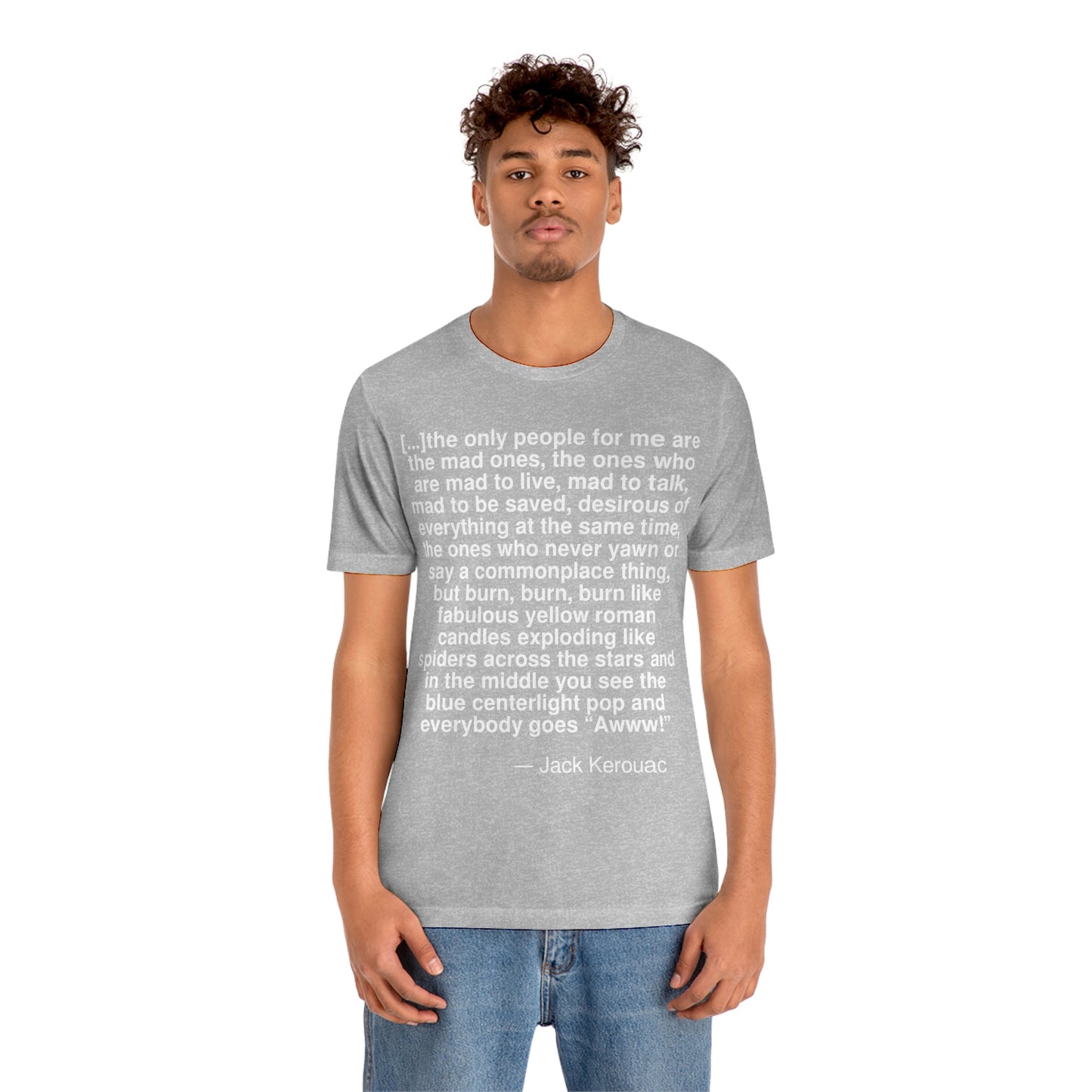 Kerouac People Aa adult t-shirt