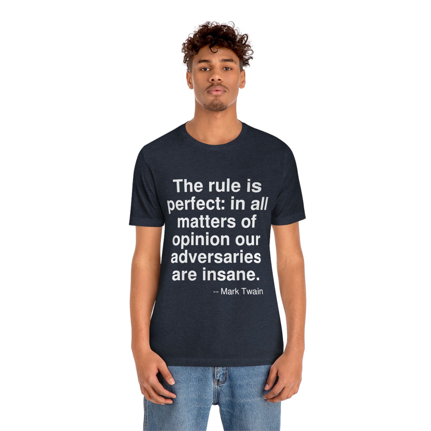 Twain Adversaries Aa adult t-shirt