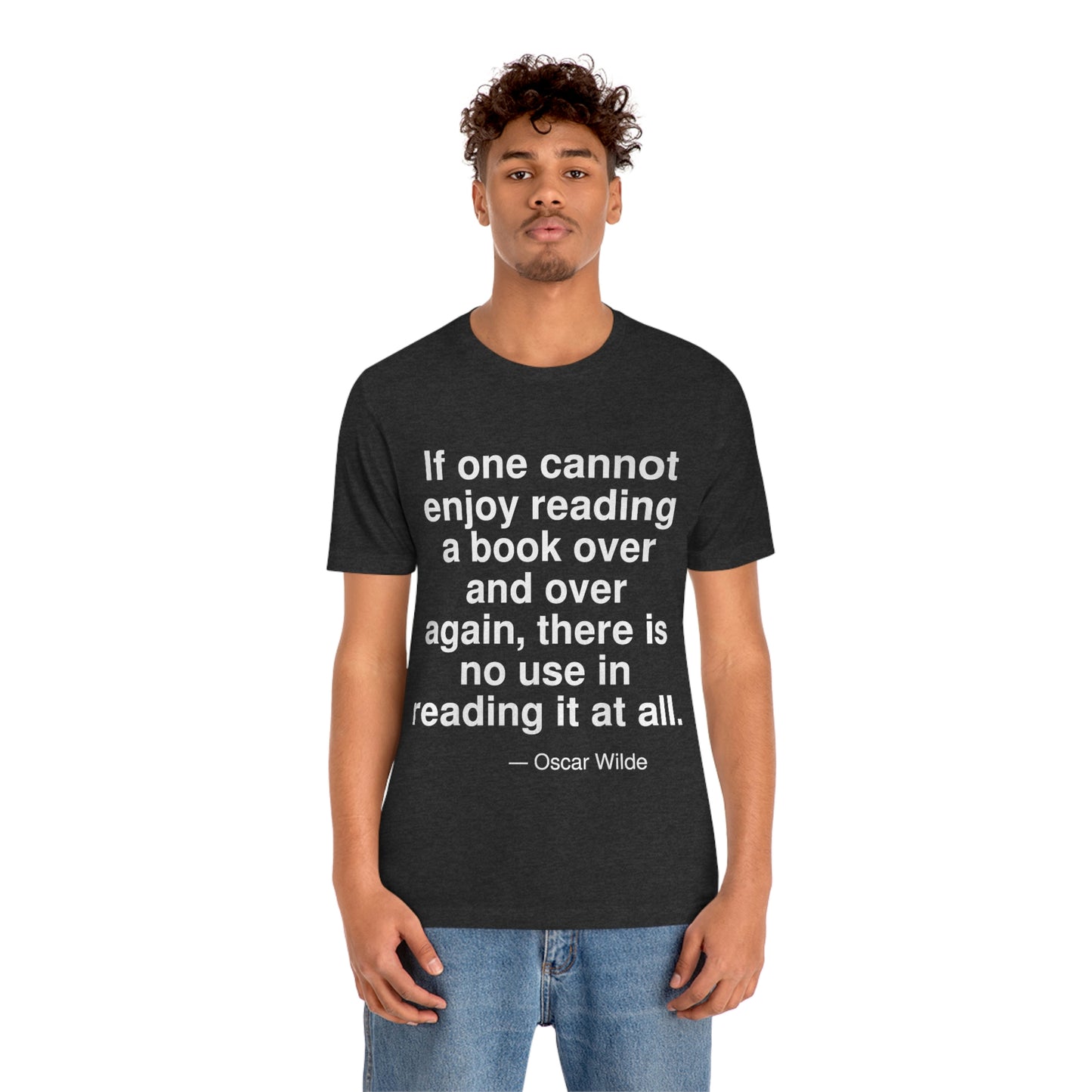 Wilde Reading Aa adult t-shirt