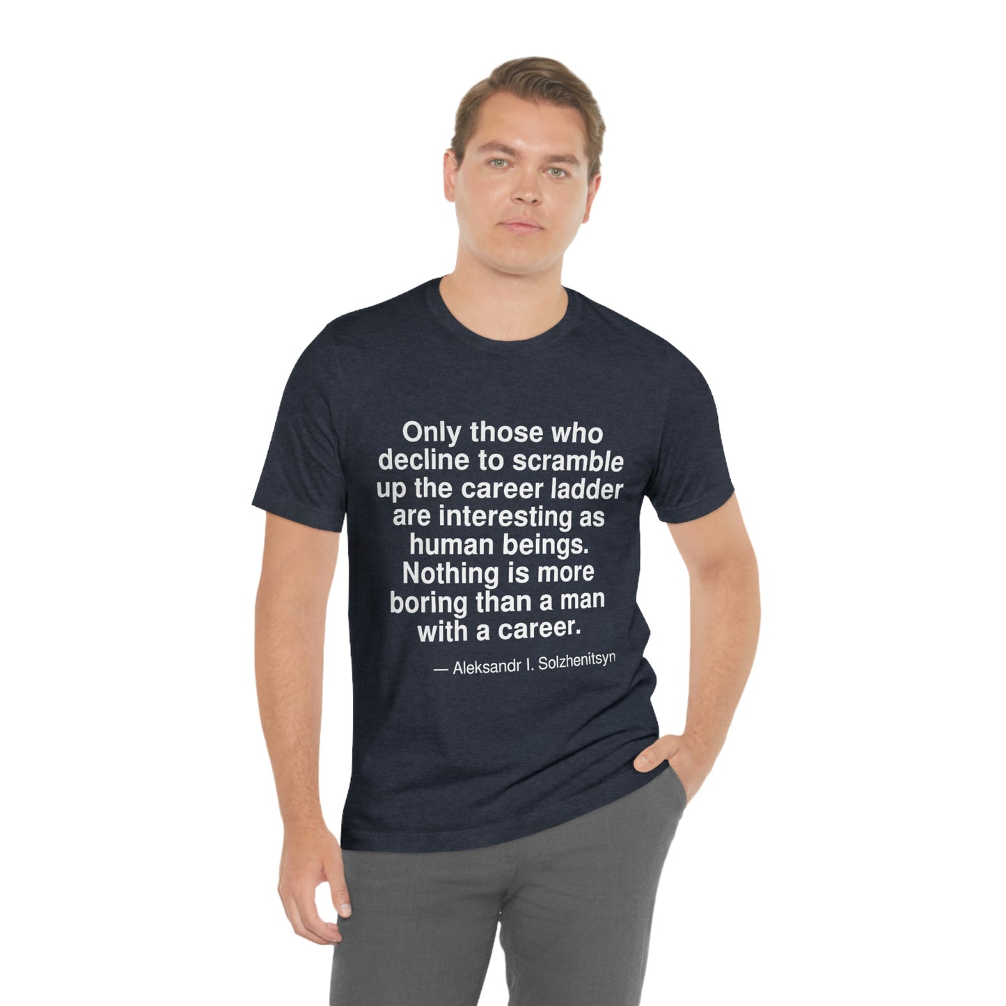 Solzhenitsyn Career Aa adult t-shirt