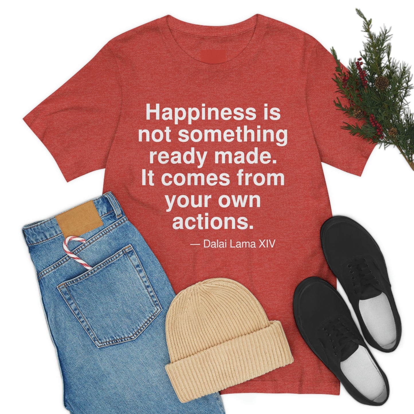 Lama Happiness Aa adult t-shirt