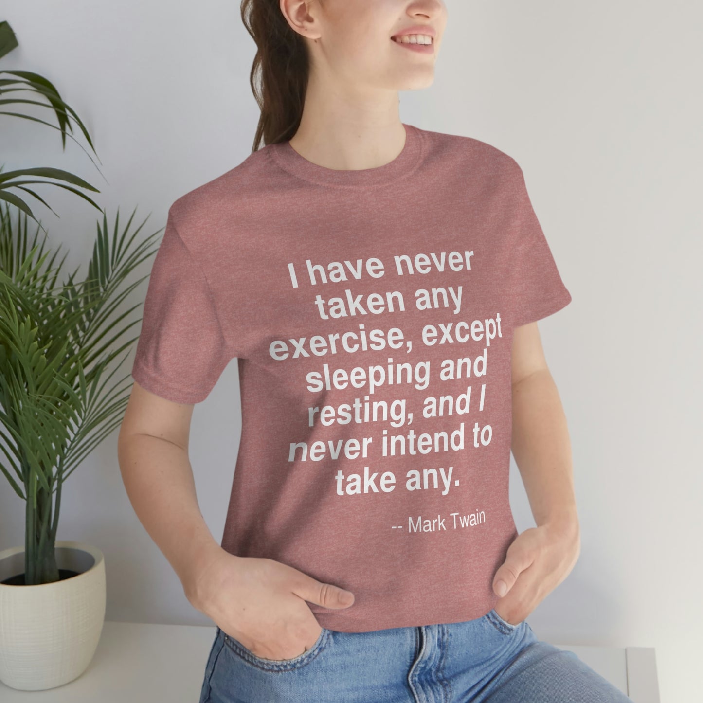 Twain Exercise Aa adult t-shirt