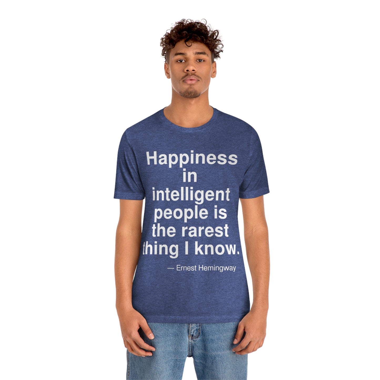 Hemingway Happiness Aa adult t-shirt