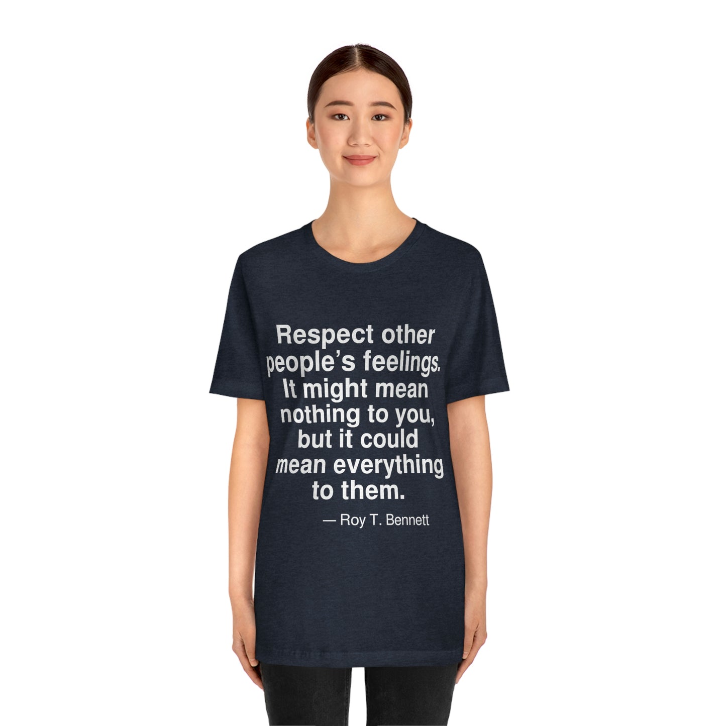 Bennett Respect Aa adult t-shirt