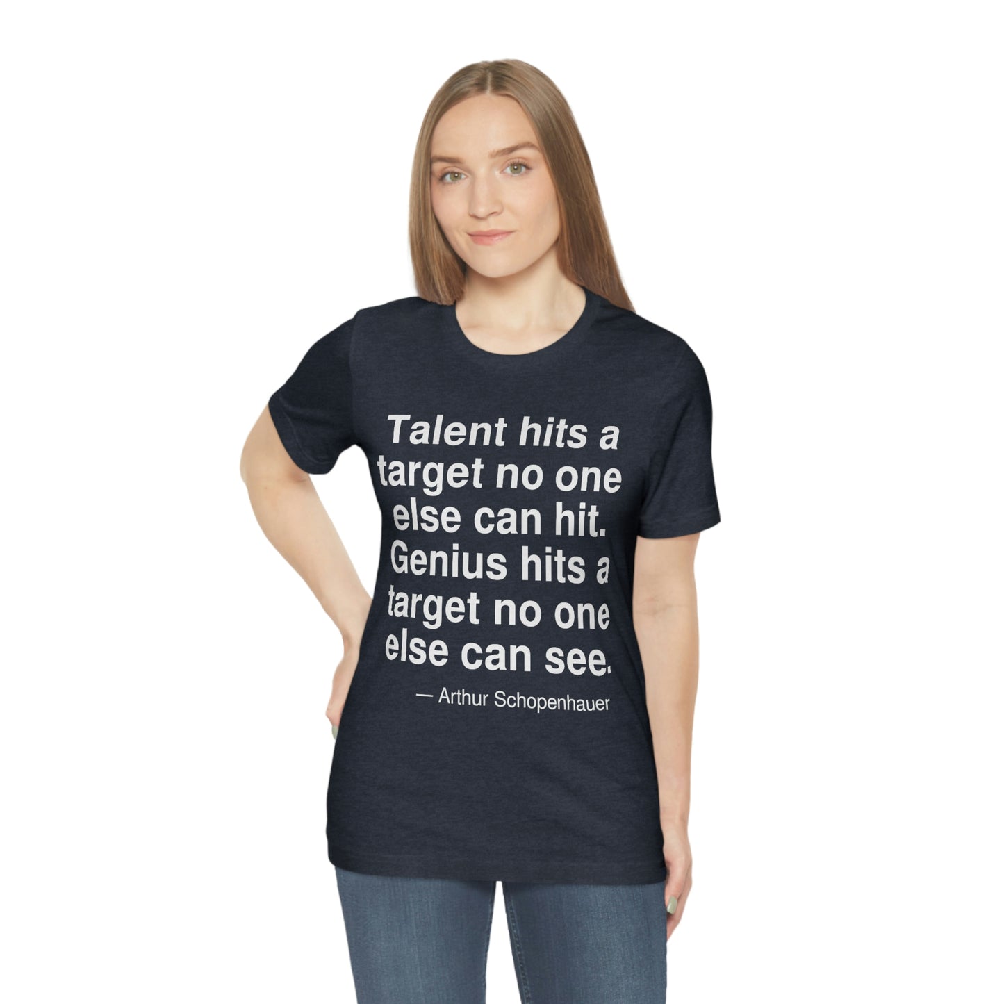 Schopenhauer Target Aa adult t-shirt