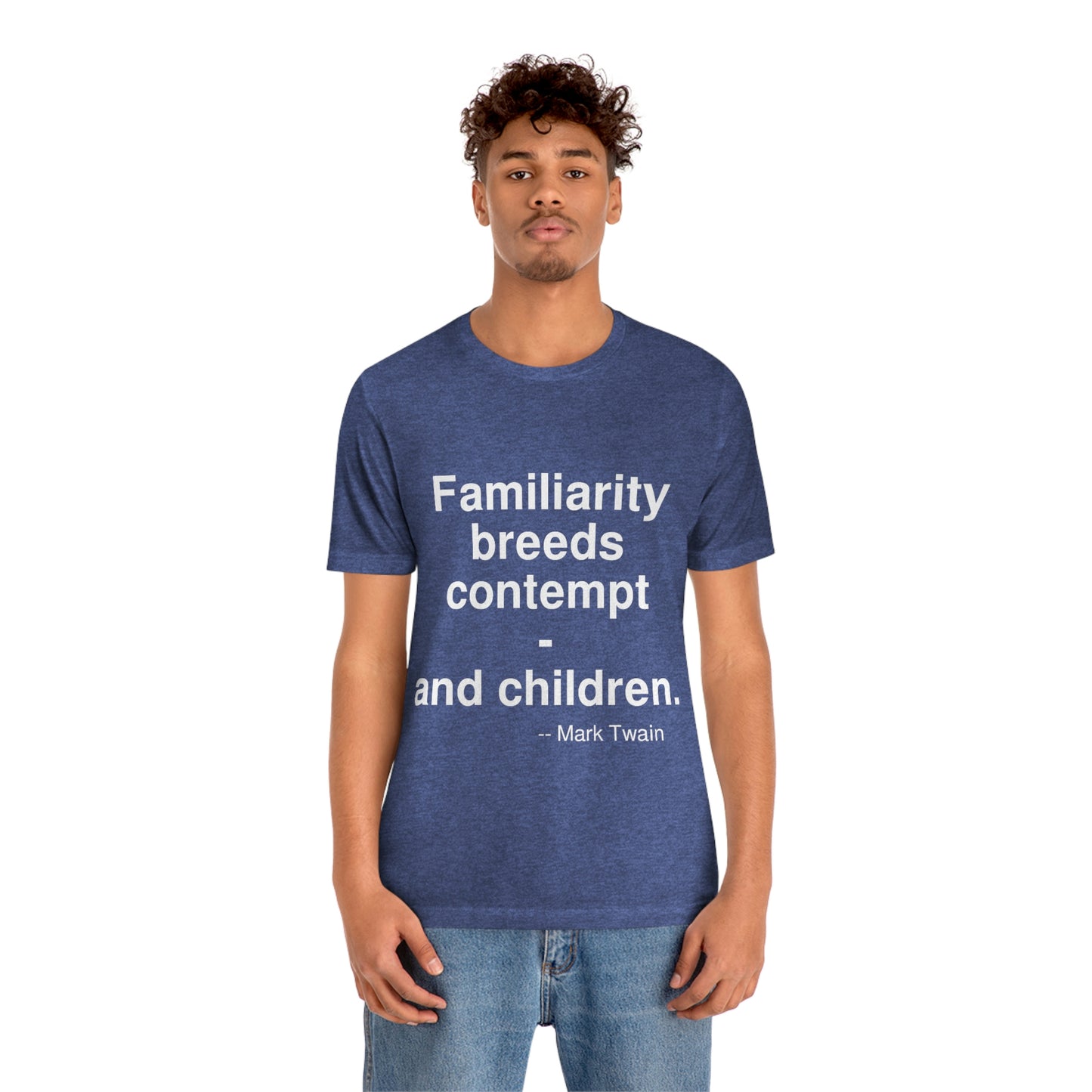 Twain Children Aa adult t-shirt