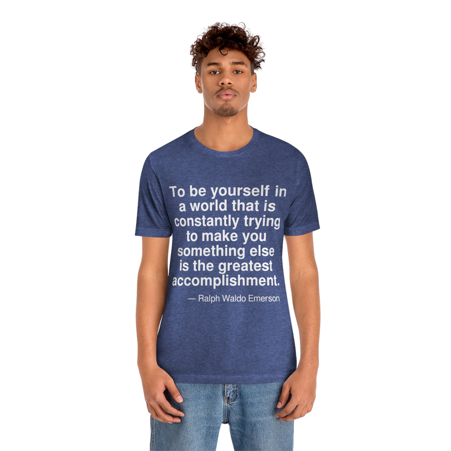 Emerson Yourself Aa adult t-shirt