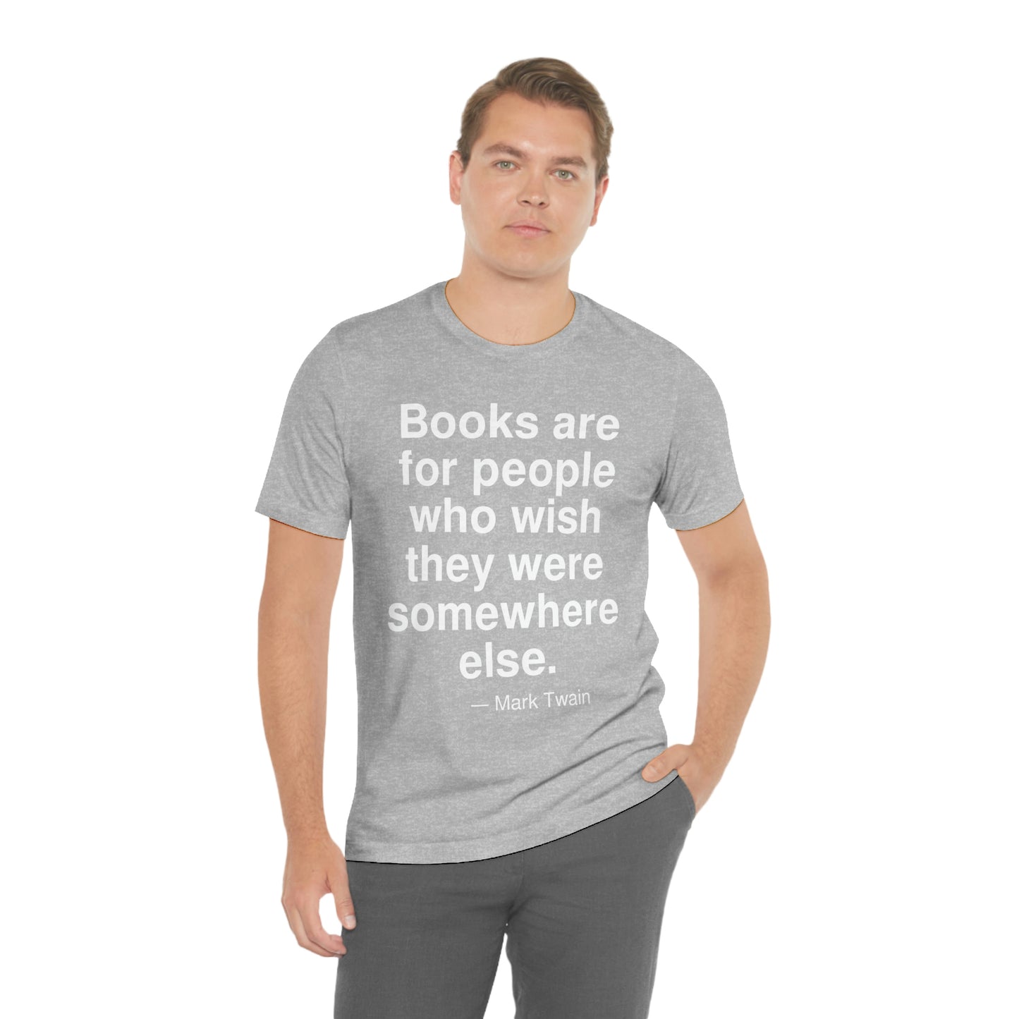 Twain Books Aa adult t-shirt