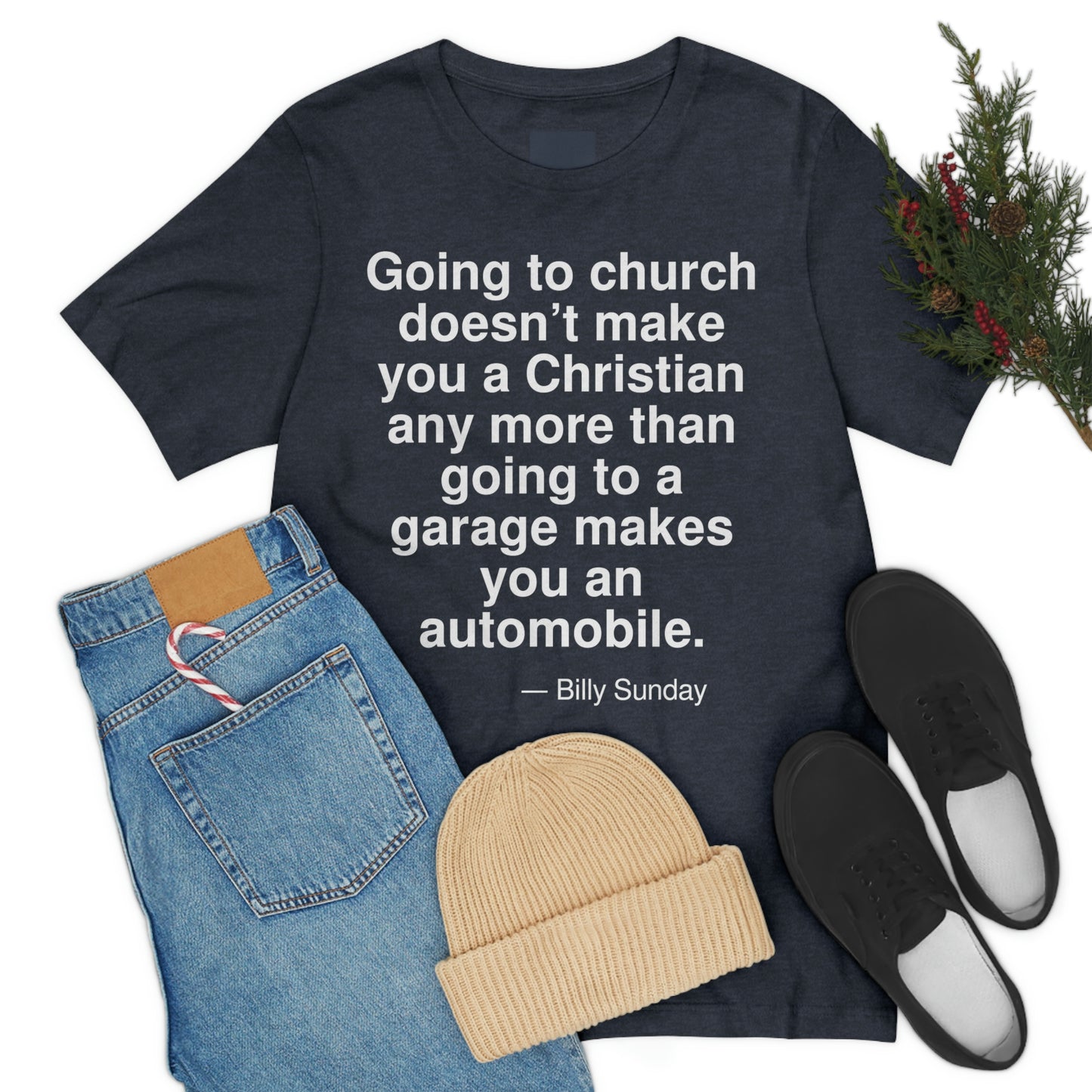 Sunday Church Aa adult t-shirt