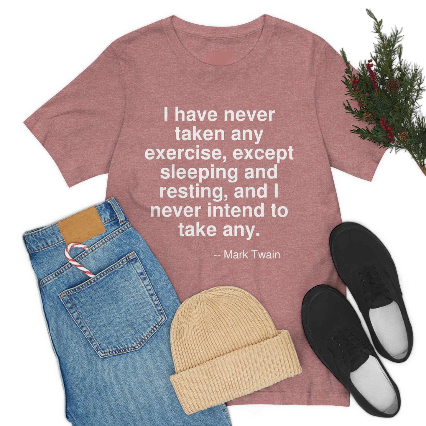 Twain Exercise Aa adult t-shirt