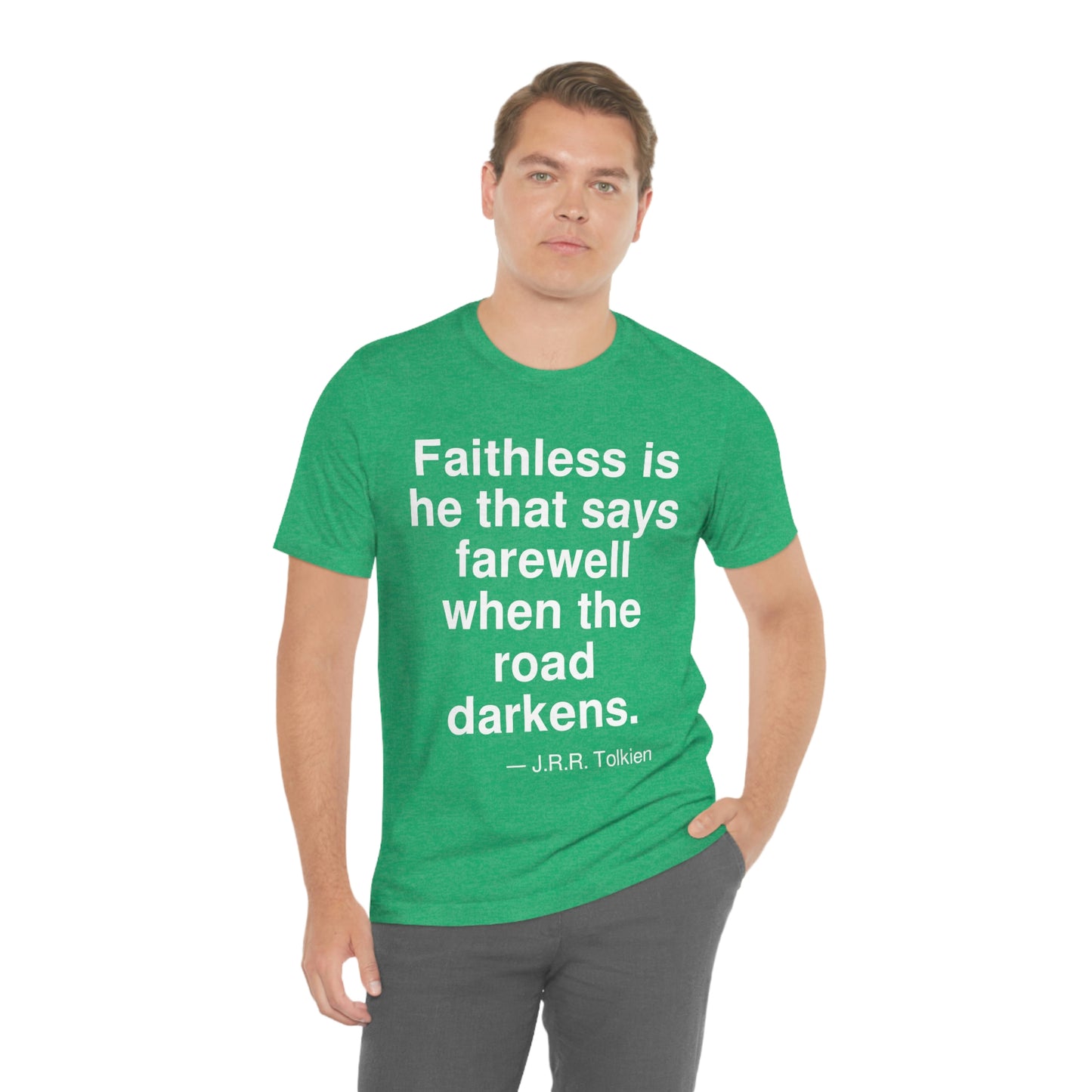 Tolkien Faithless Aa adult t-shirt