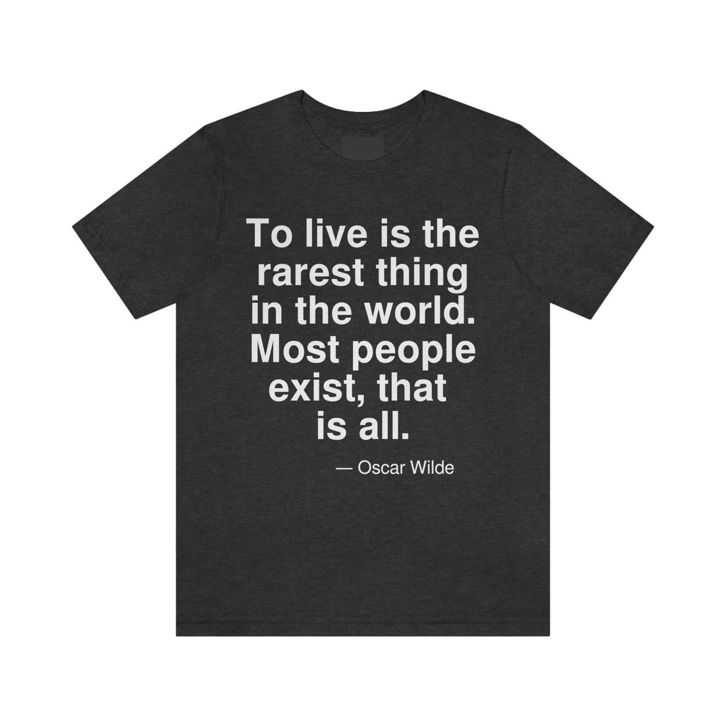 Wilde Live Aa adult t-shirt