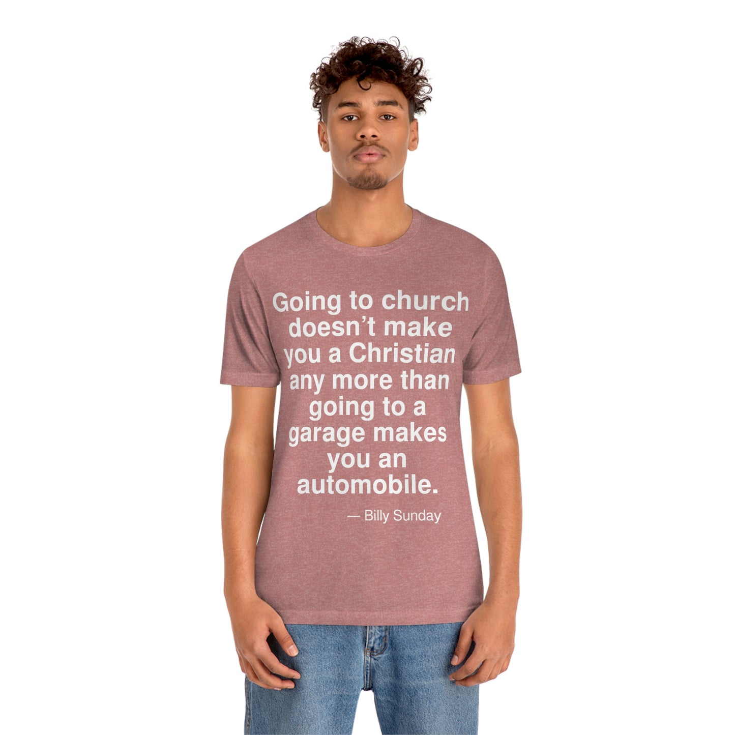 Sunday Church Aa adult t-shirt