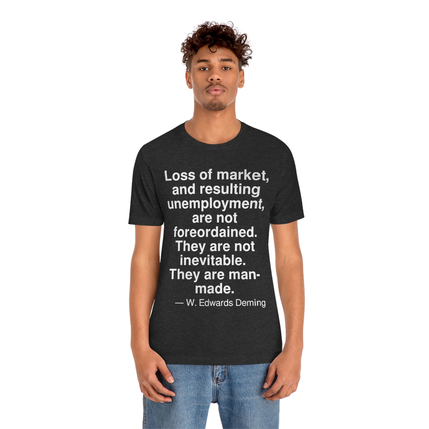 Deming Loss Aa adult t-shirt