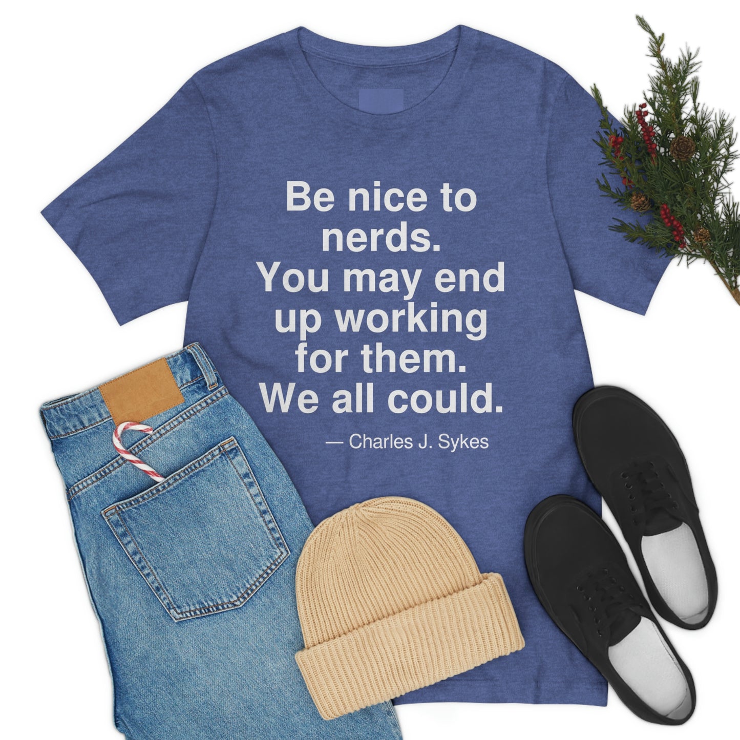 Sykes Nerds Aa adult t-shirt