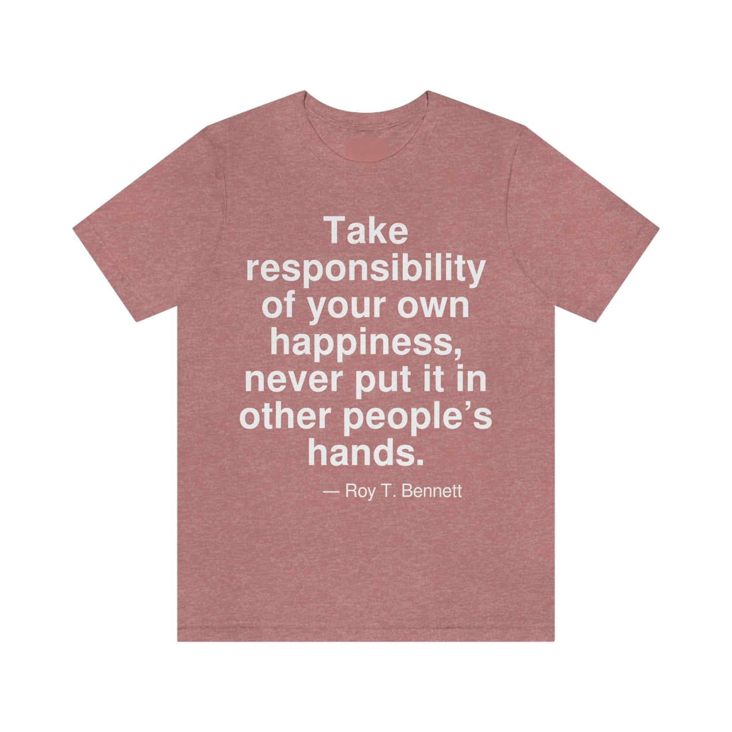 Bennett Happiness Aa adult t-shirt