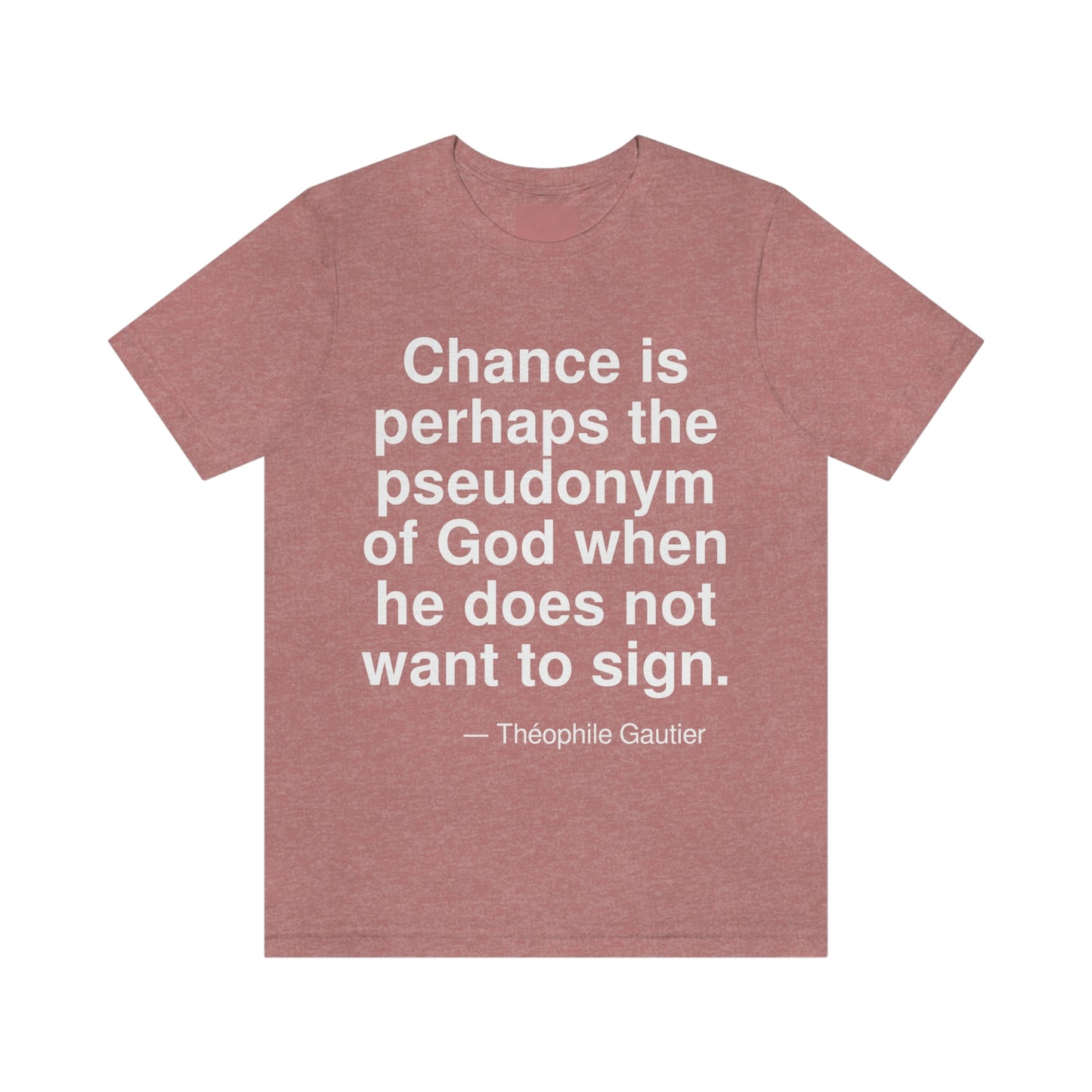 Gautier Chance Aa adult t-shirt