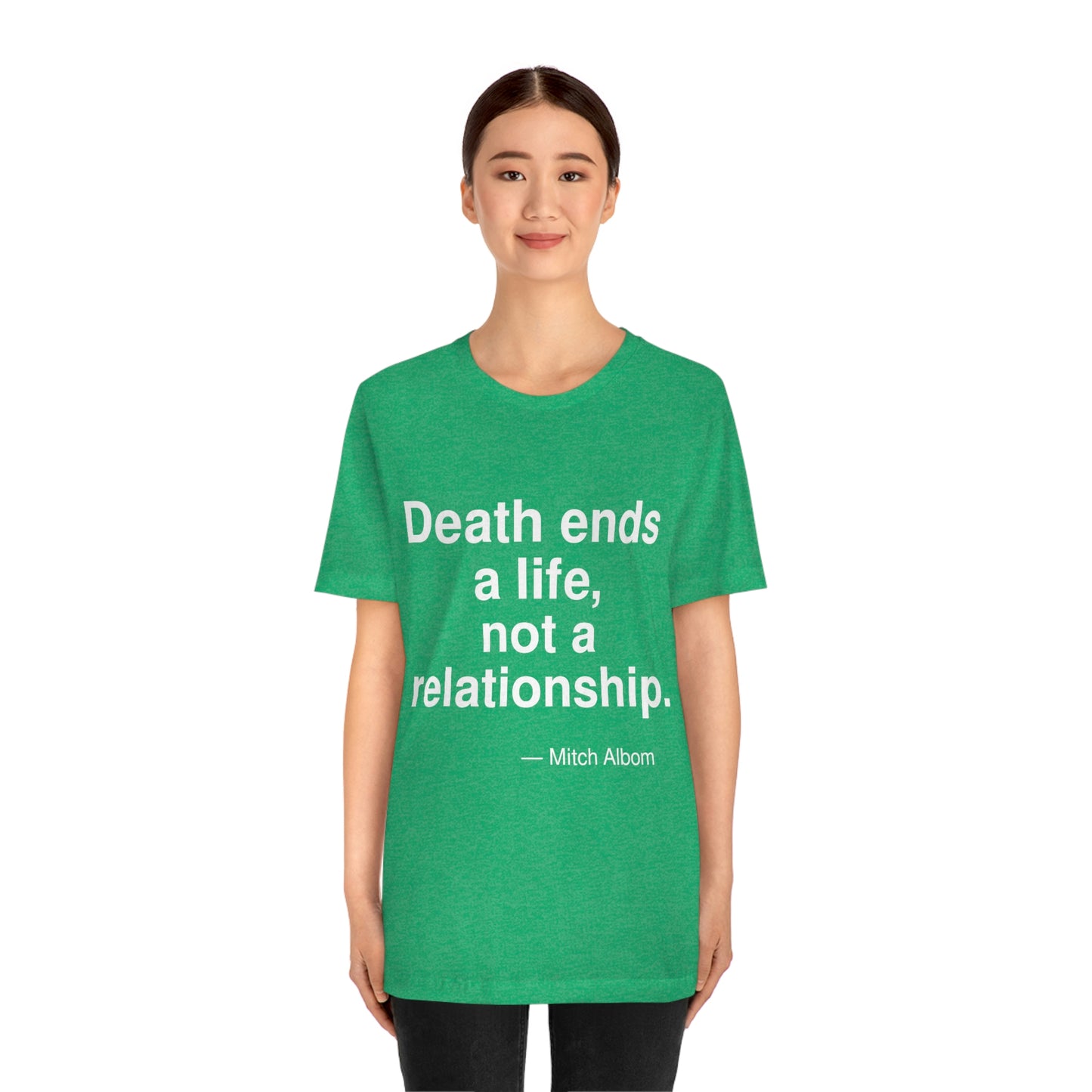 Albom Death Aa adult t-shirt