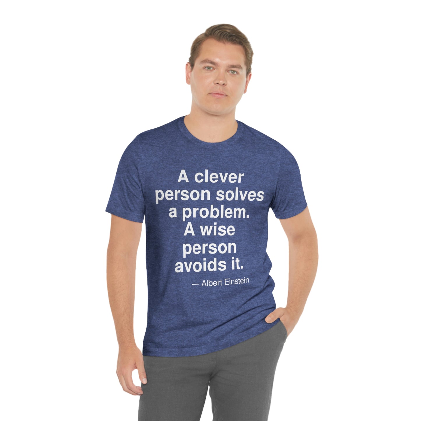 Einstein Clever Aa adult t-shirt