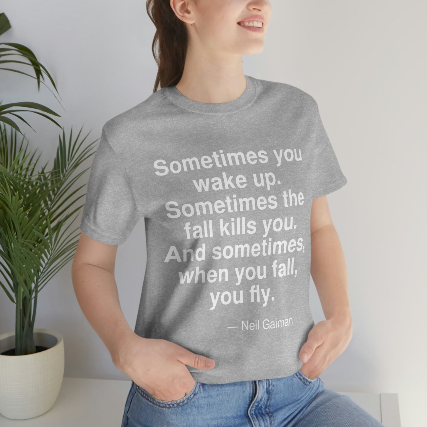 Gaiman Fall Aa adult t-shirt