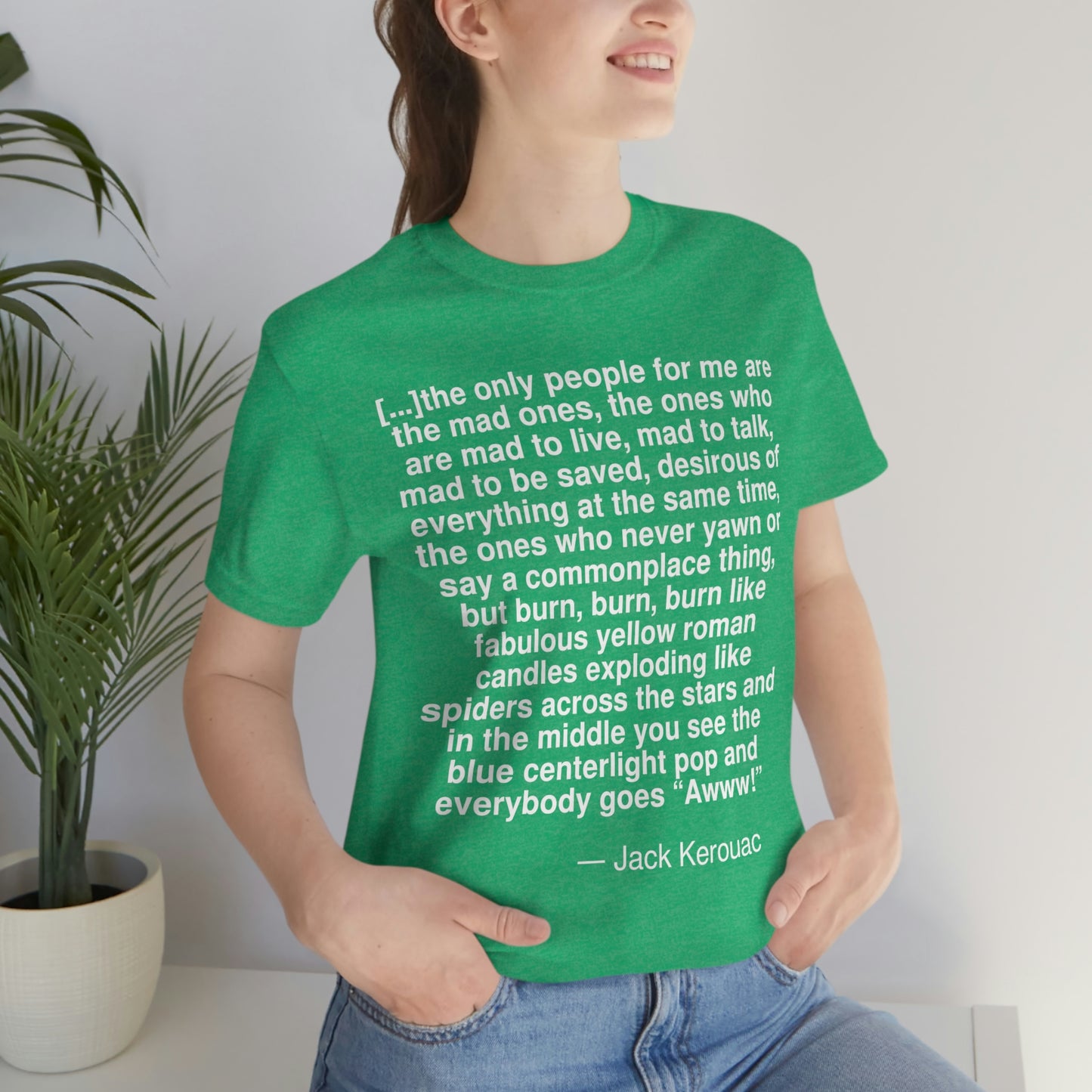 Kerouac People Aa adult t-shirt