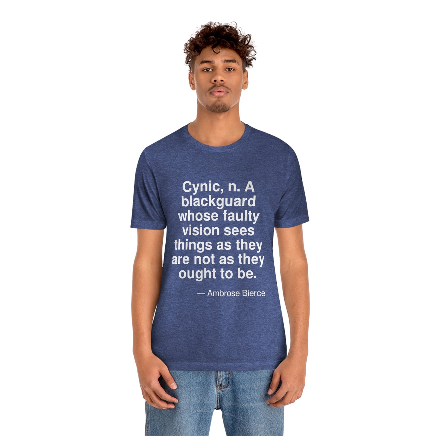 Bierce Cynic Aa adult t-shirt