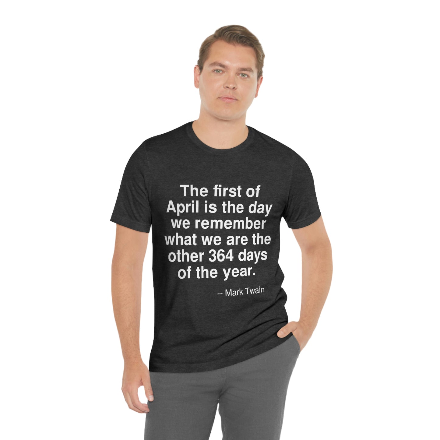 Twain April Aa adult t-shirt