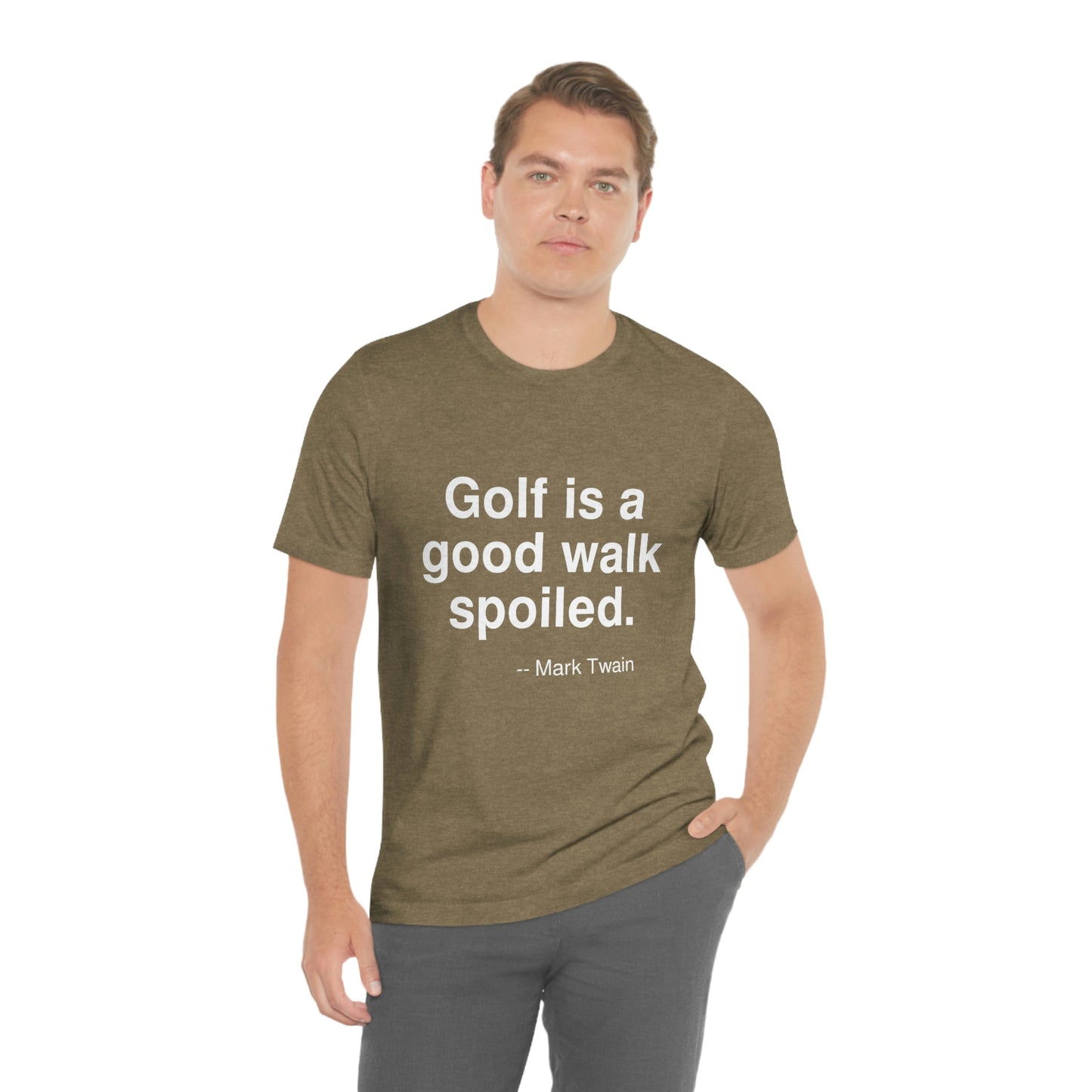 Twain Golf Aa adult t-shirt