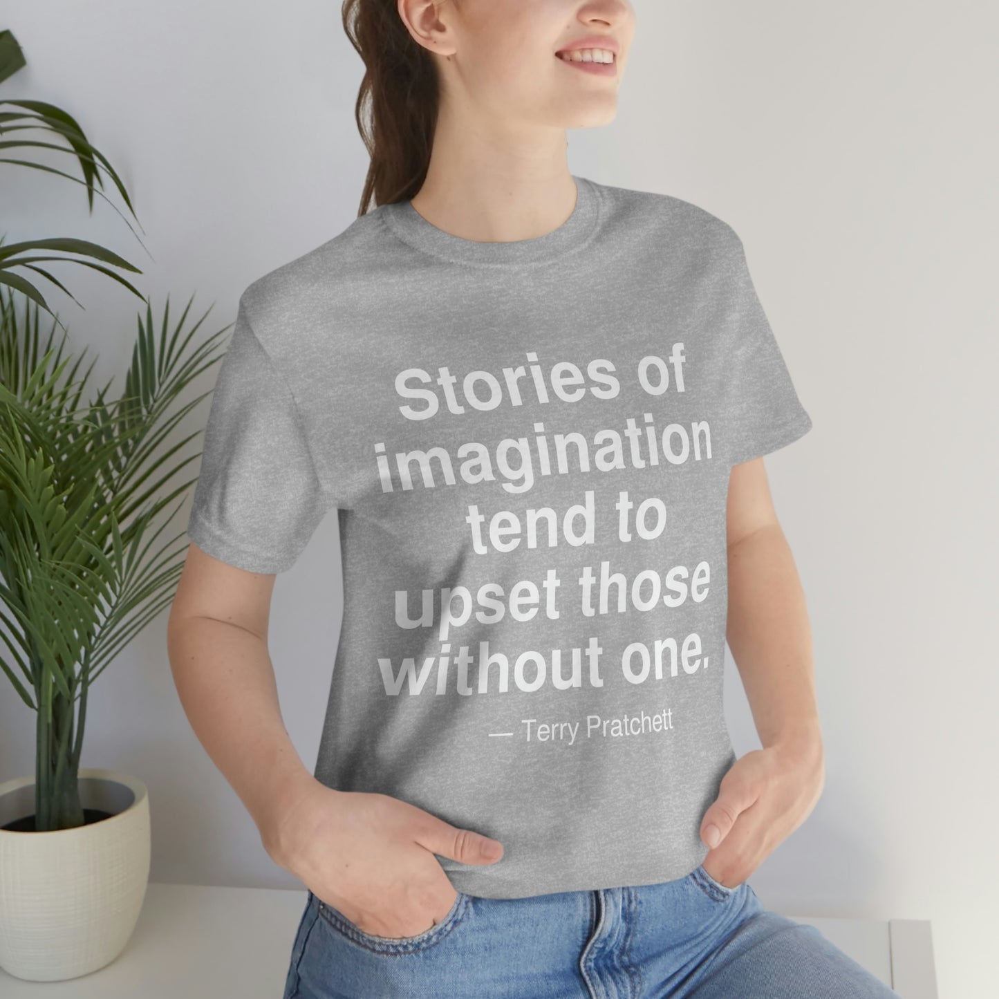 Pratchett Imagination Aa adult t-shirt