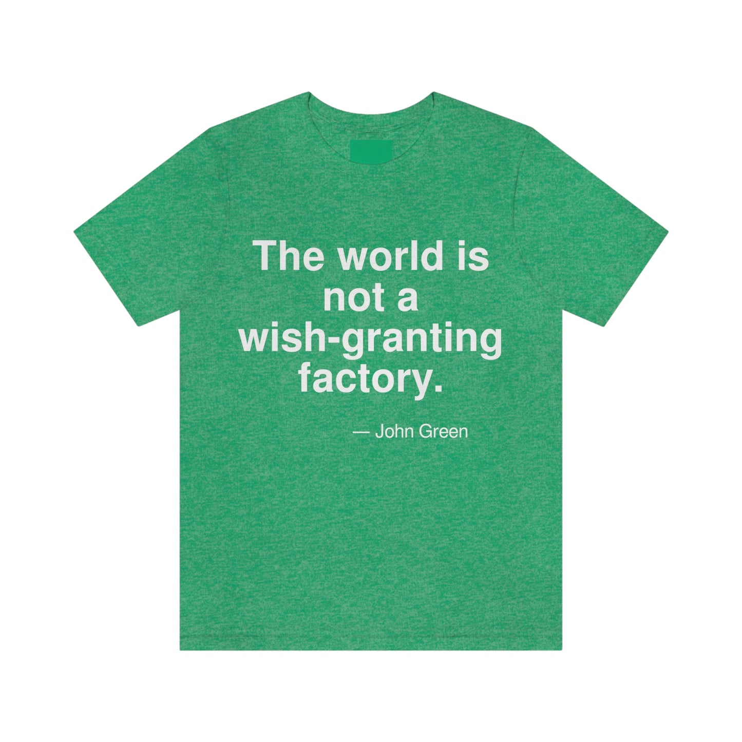 Green World Aa adult t-shirt