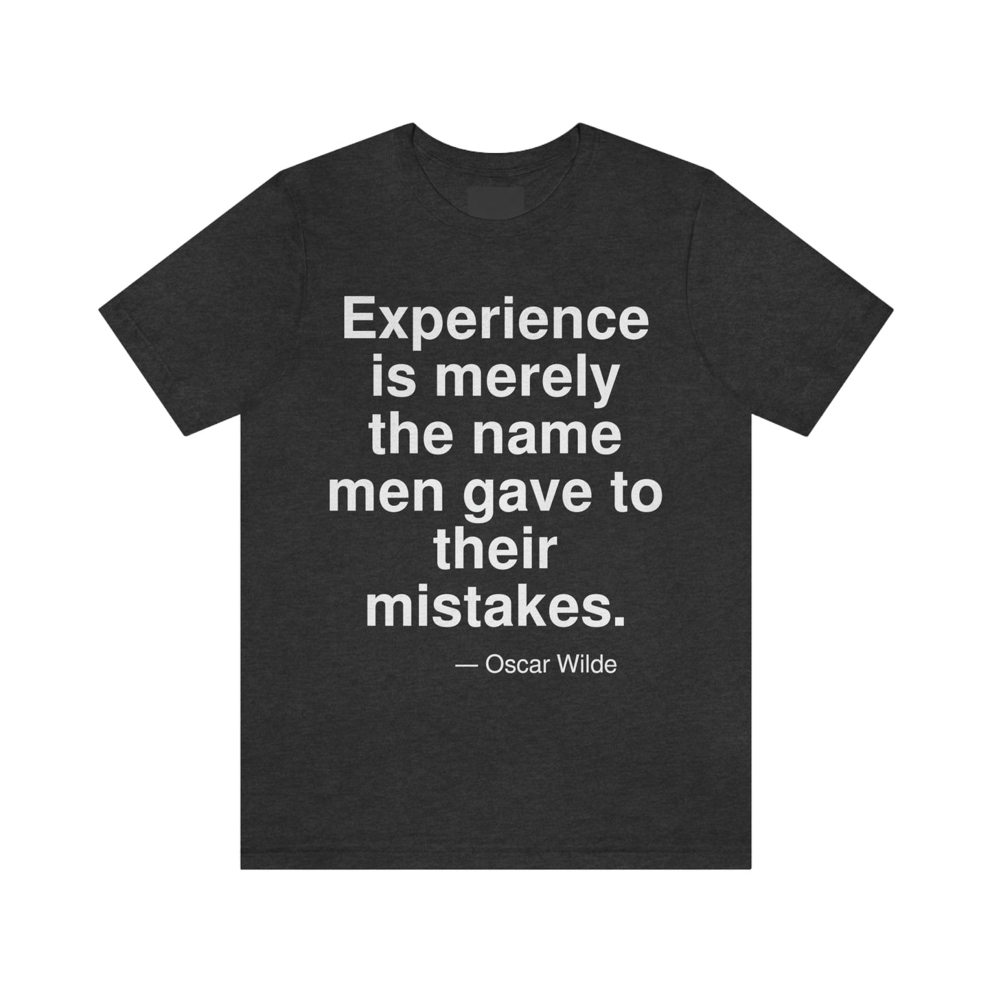 Wilde Mistakes Aa adult t-shirt