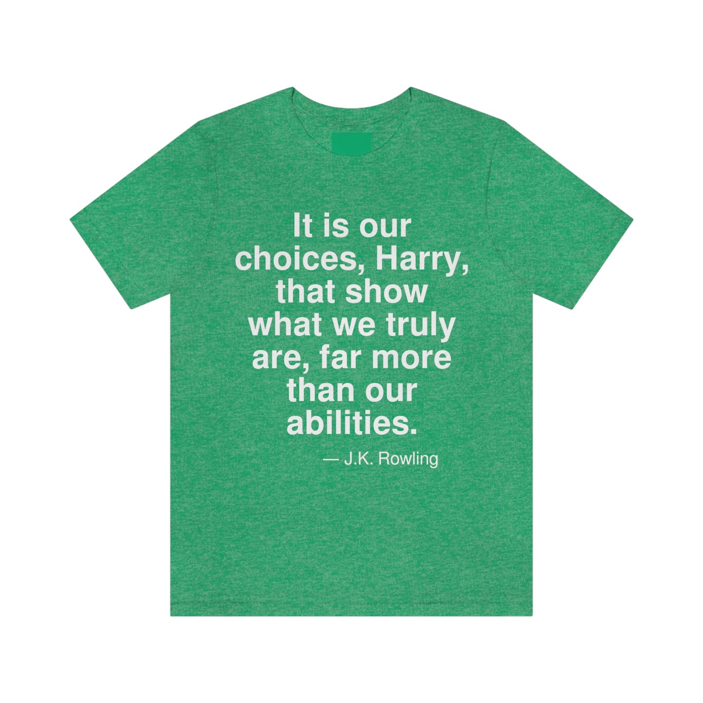 Rowling Choices Aa adult t-shirt