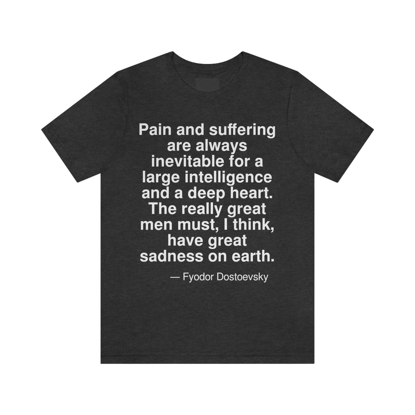 Dostoevsky Pain Aa adult t-shirt