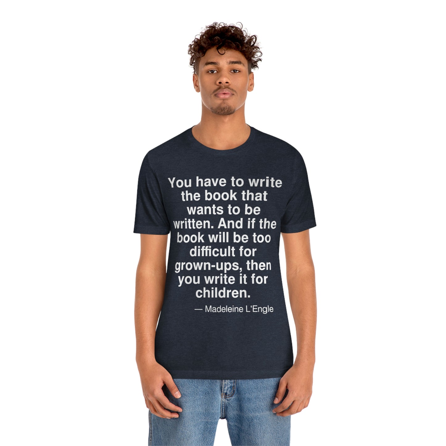 L'Engle Book Aa adult t-shirt