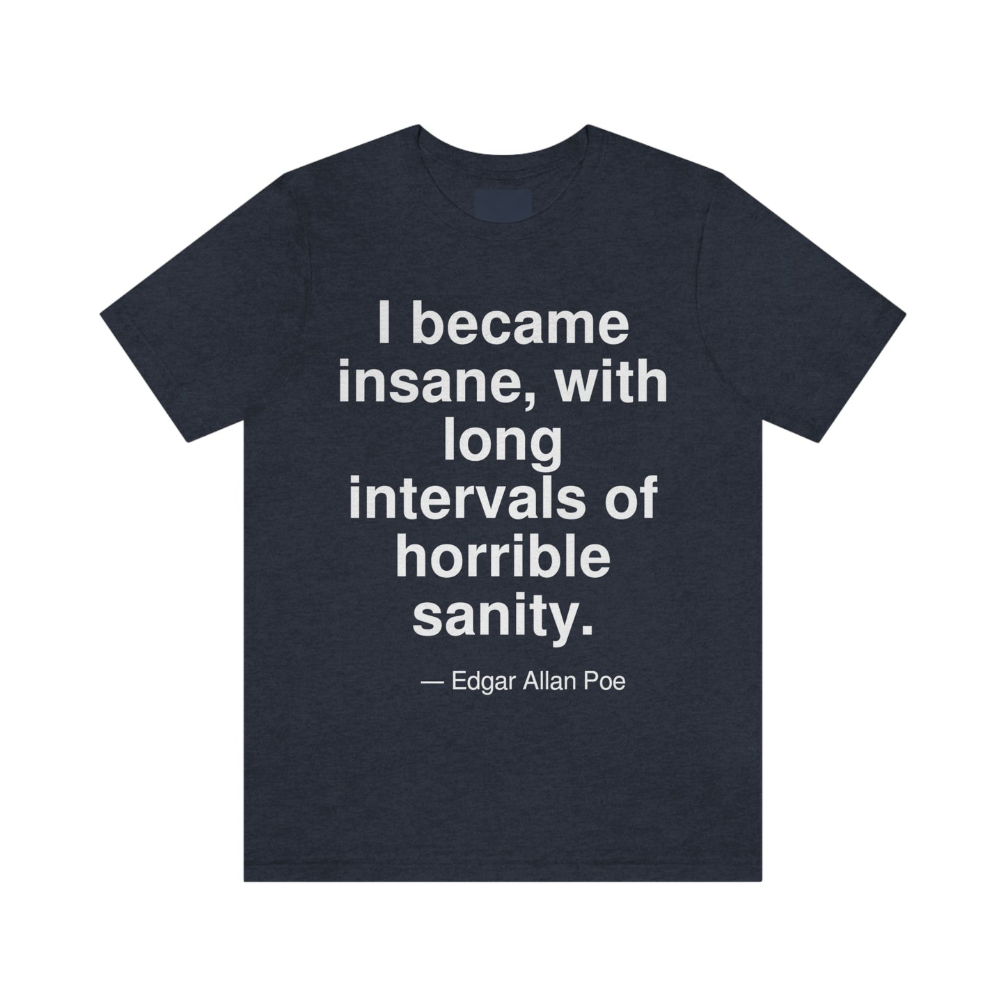 Poe Insane Aa adult t-shirt