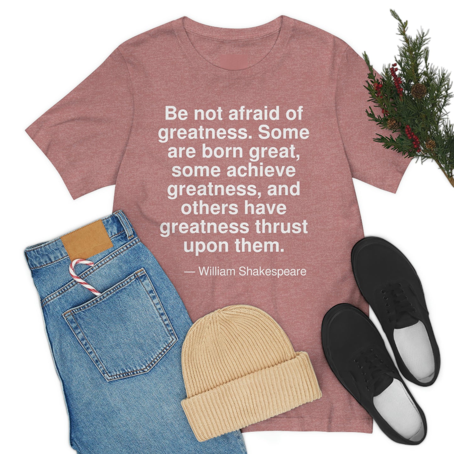 Shakespeare Greatness Aa adult t-shirt