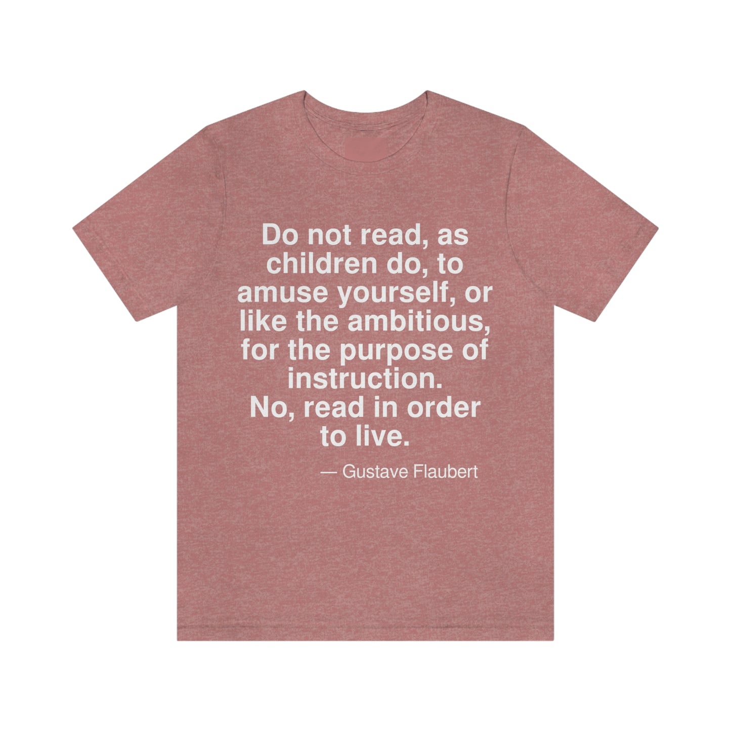 Flaubert Read Aa adult t-shirt