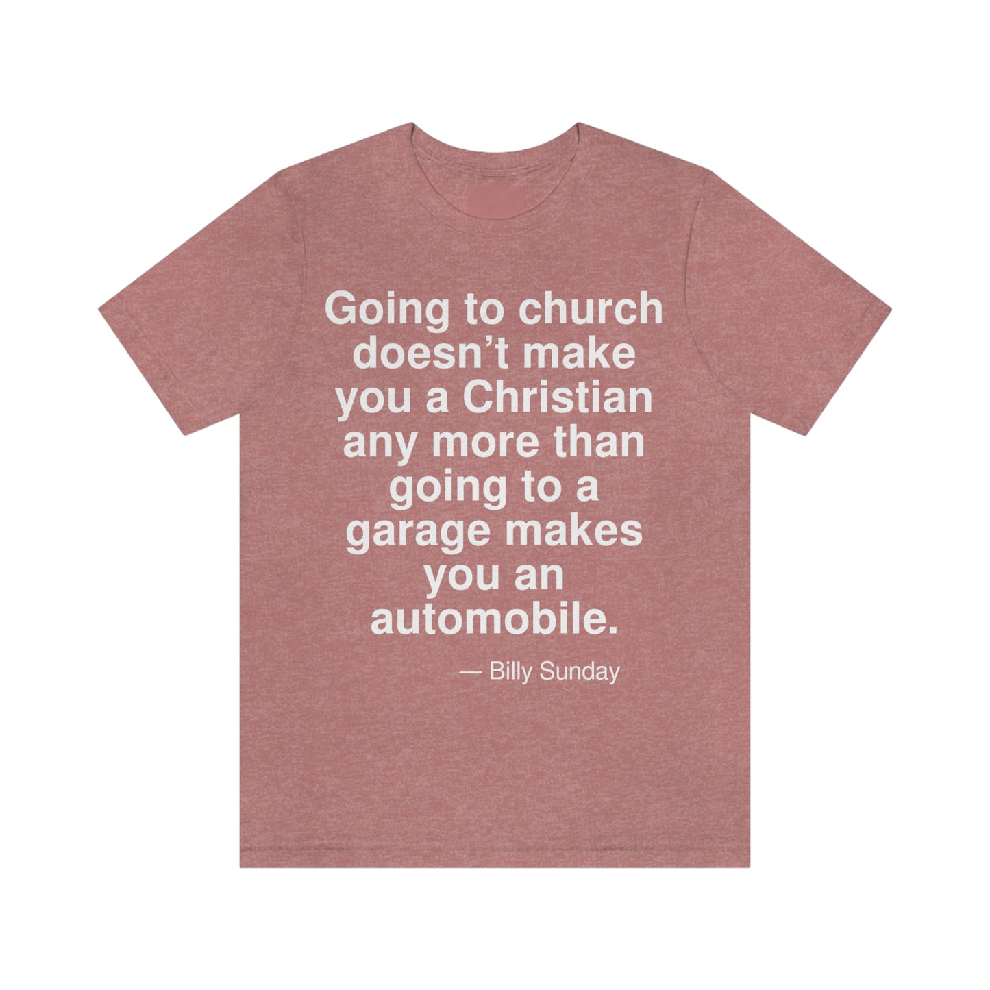 Sunday Church Aa adult t-shirt