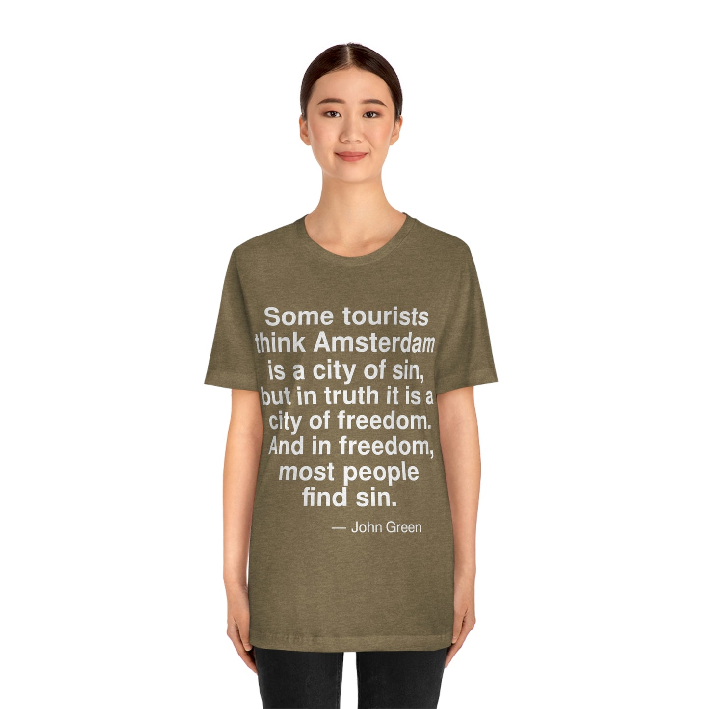 Green Freedom Aa adult t-shirt