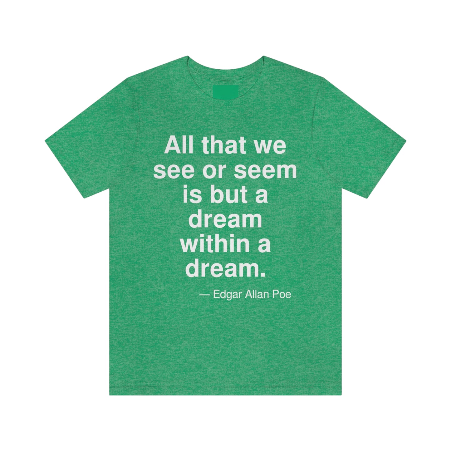 Poe Dream Aa adult t-shirt