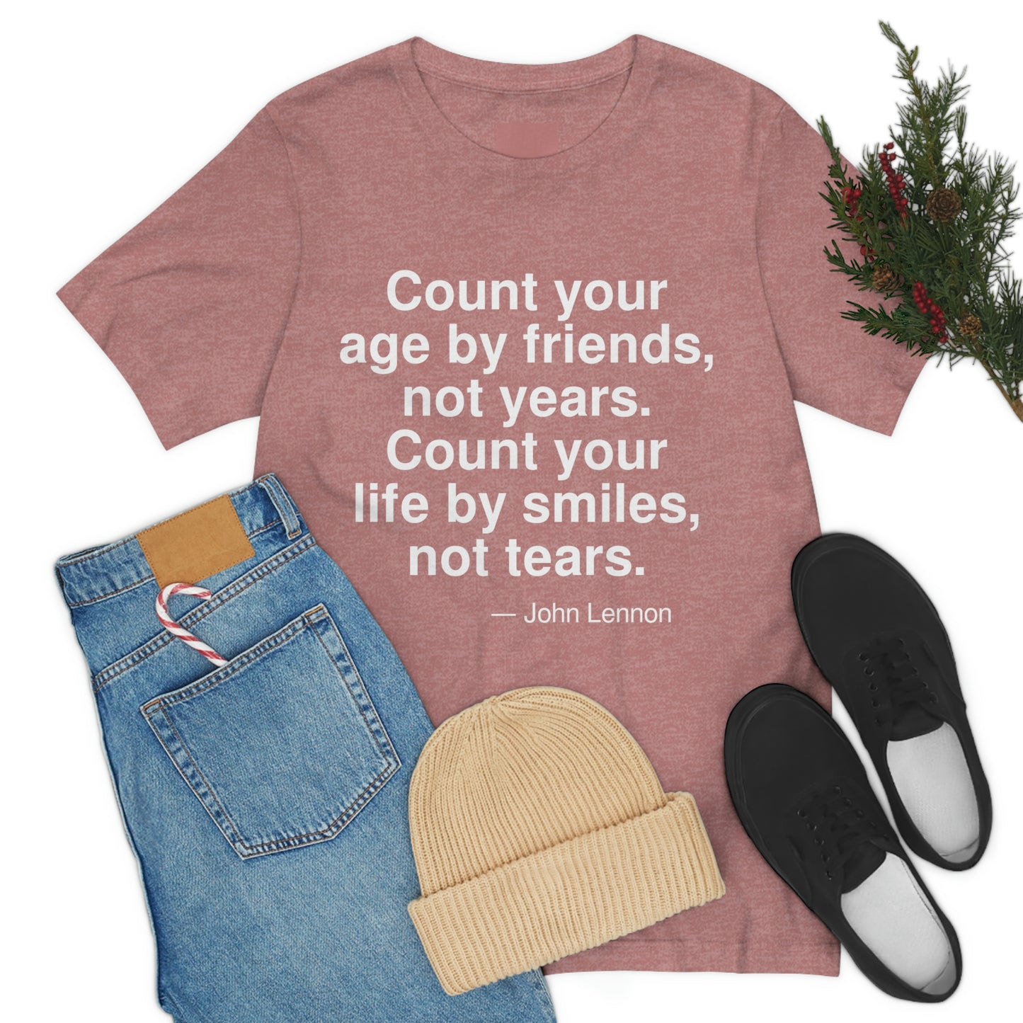 Lennon Count Aa adult t-shirt