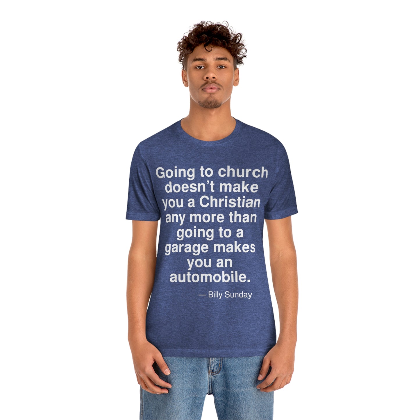 Sunday Church Aa adult t-shirt