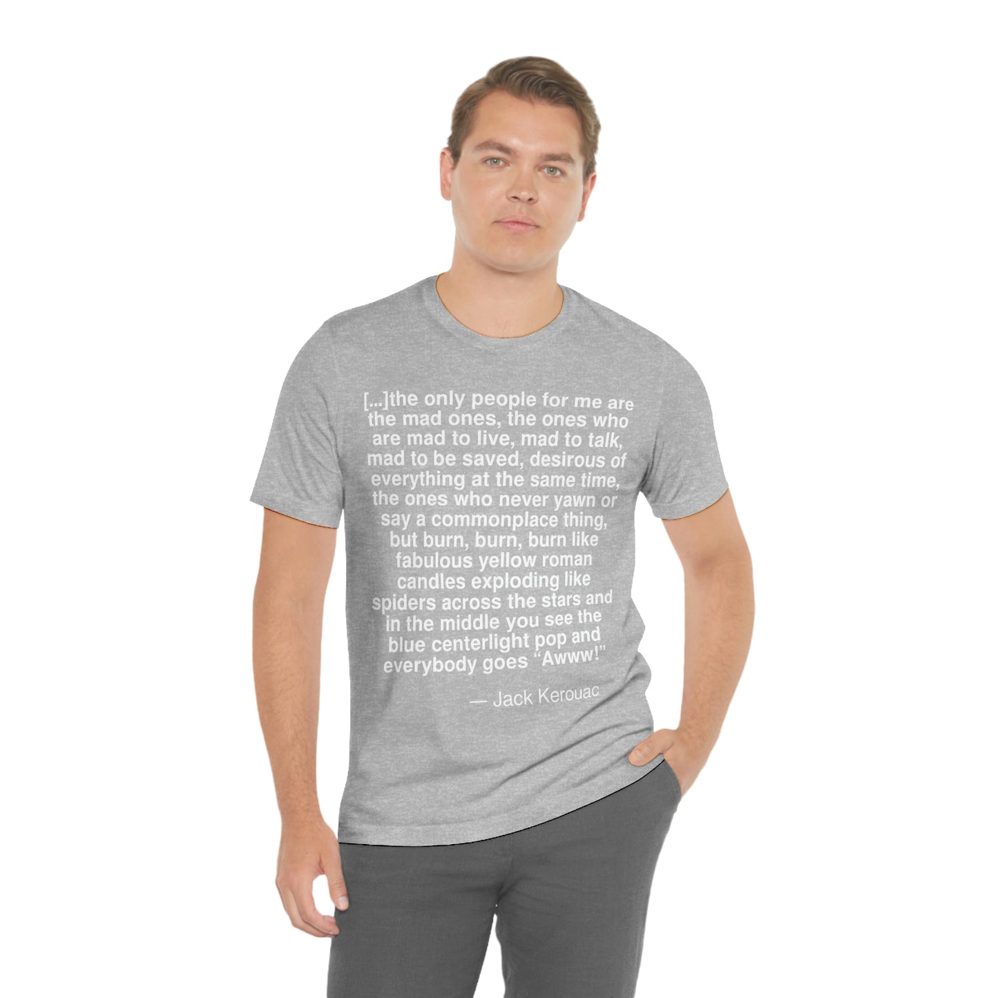 Kerouac People Aa adult t-shirt