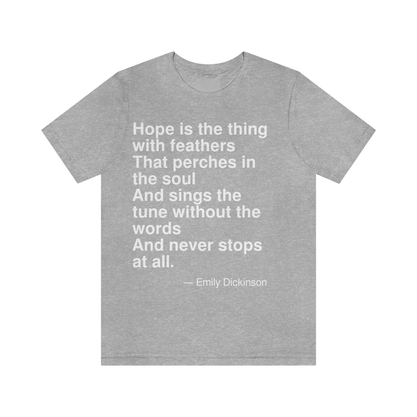 Dickinson Hope Aa adult t-shirt