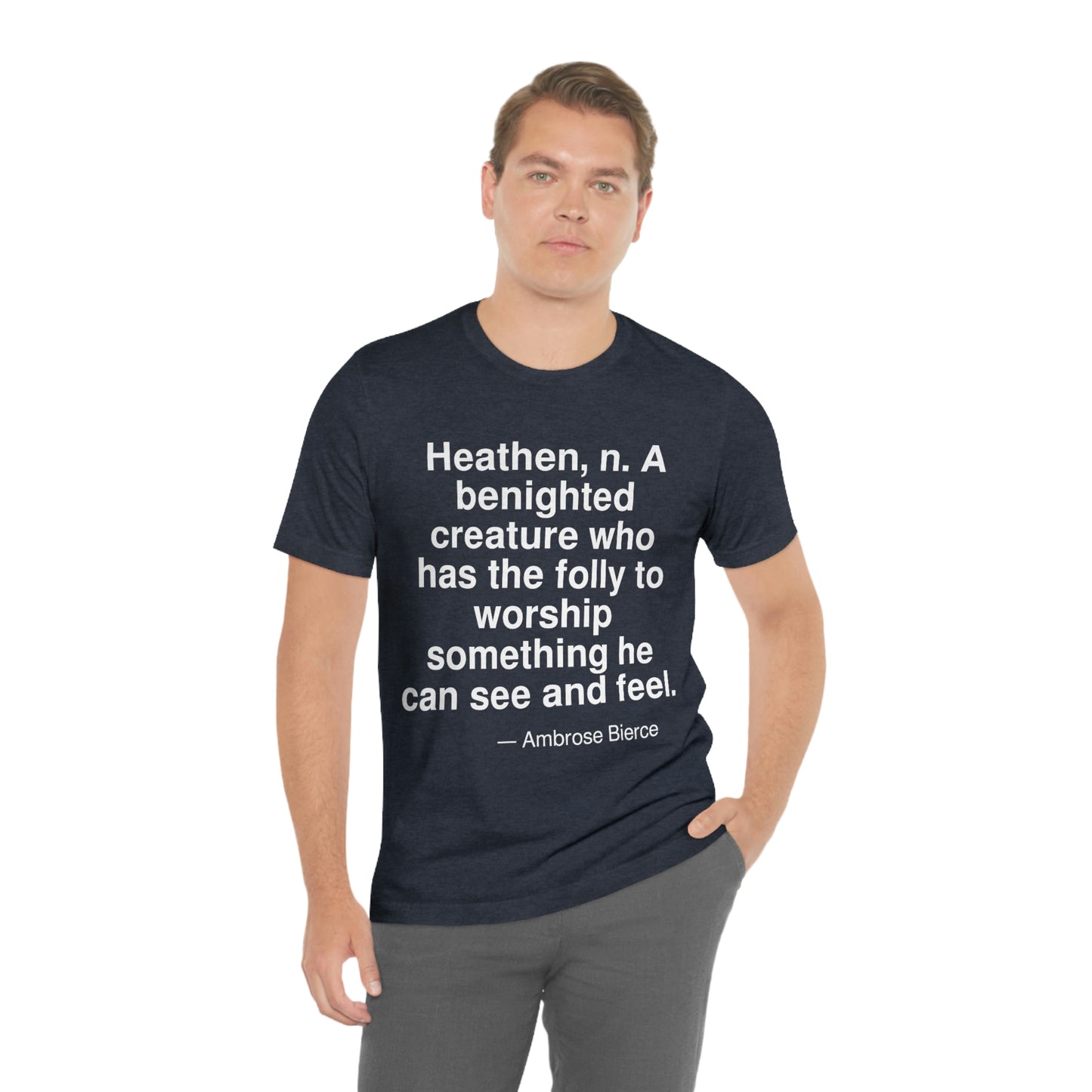 Bierce Heathen Aa adult t-shirt