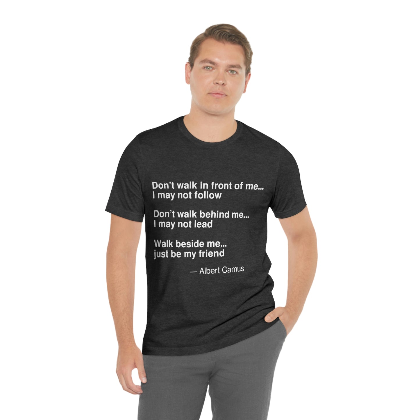 Camus Friend Aa adult t-shirt