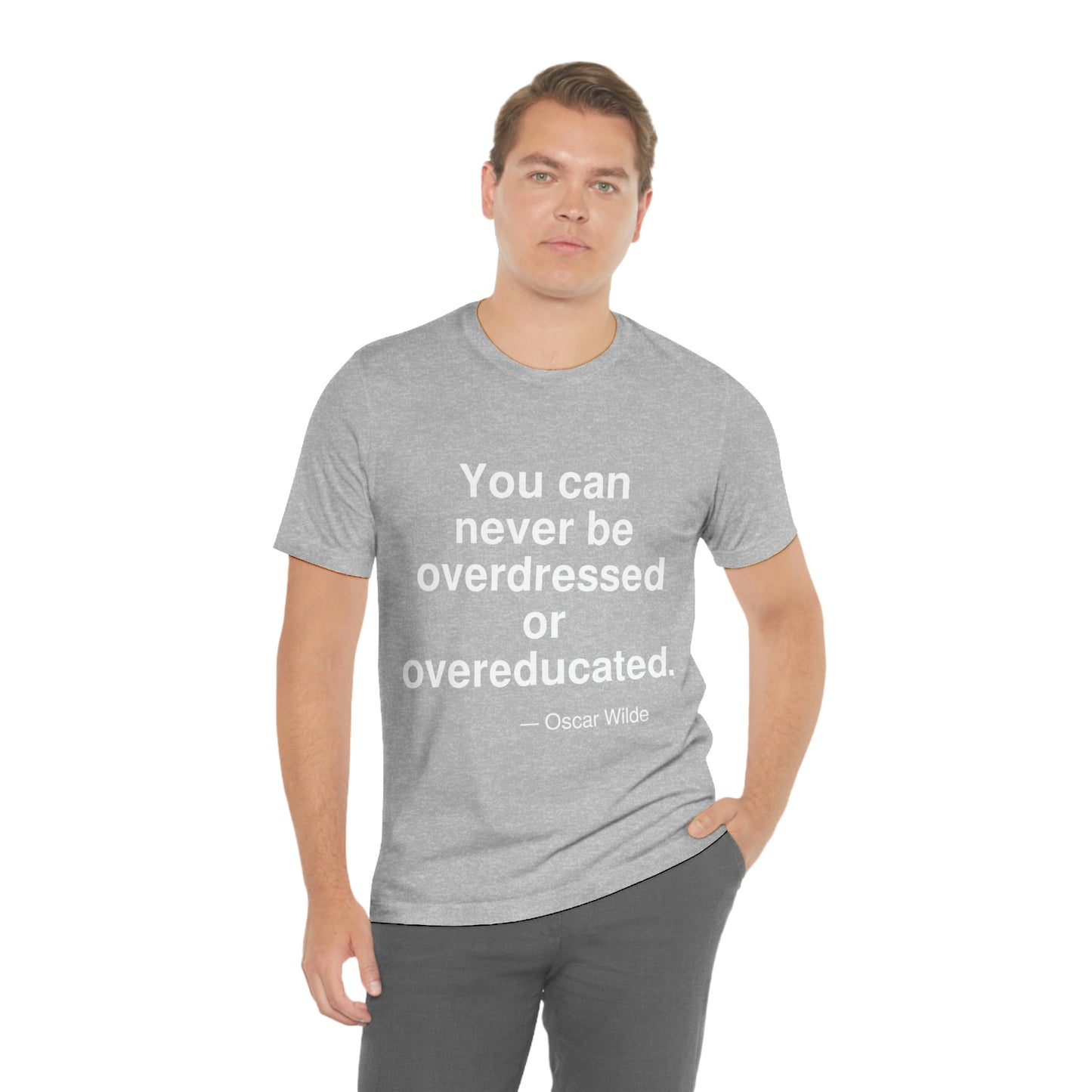 Wilde Never Aa adult t-shirt